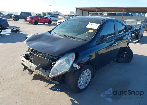 2012 Nissan Versa 1.6 Sv z USA, uszkodzony, nr VIN 3N1CN7AP8CL937904